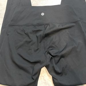 Black Lululemon Leggings Size 8